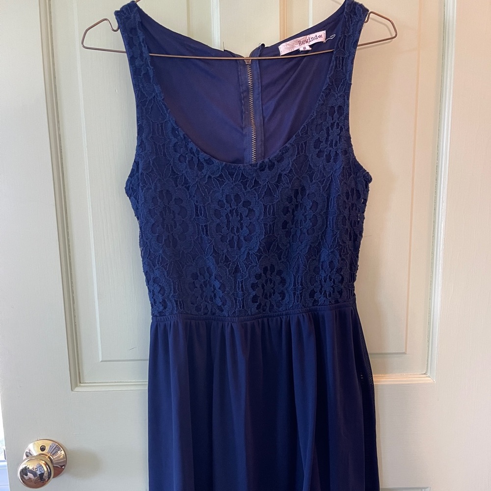Navy Blue Dress